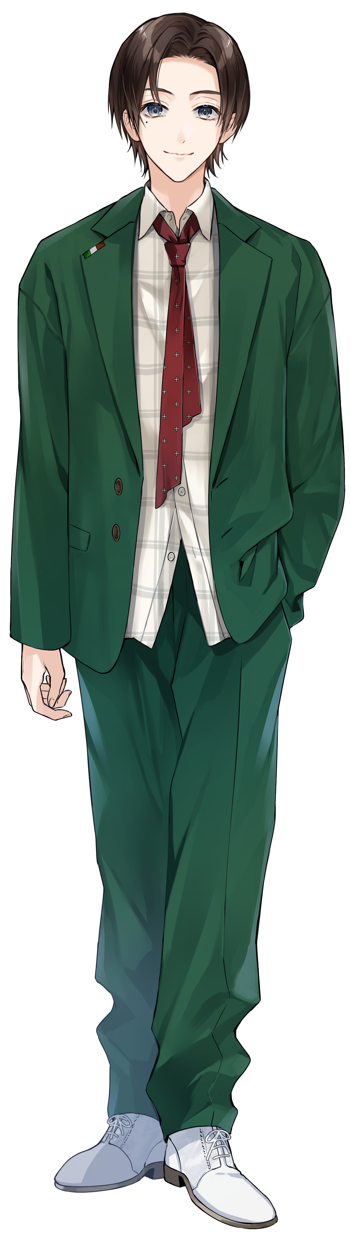 佐伯 悠斗 全身イラスト